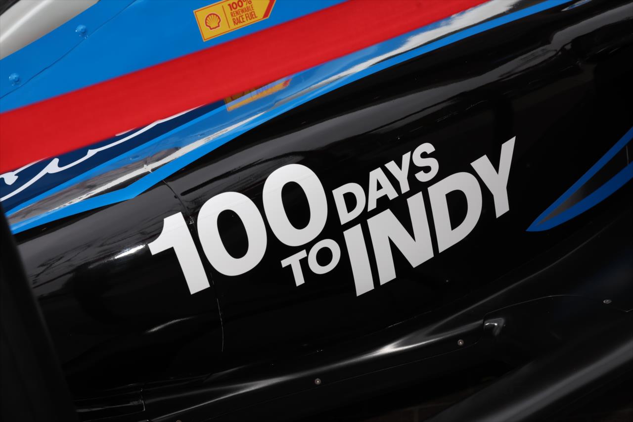Show car for the 100 Days To Indy Premier - Photo Credit: Chris Owens -- Photo by: Chris Owens